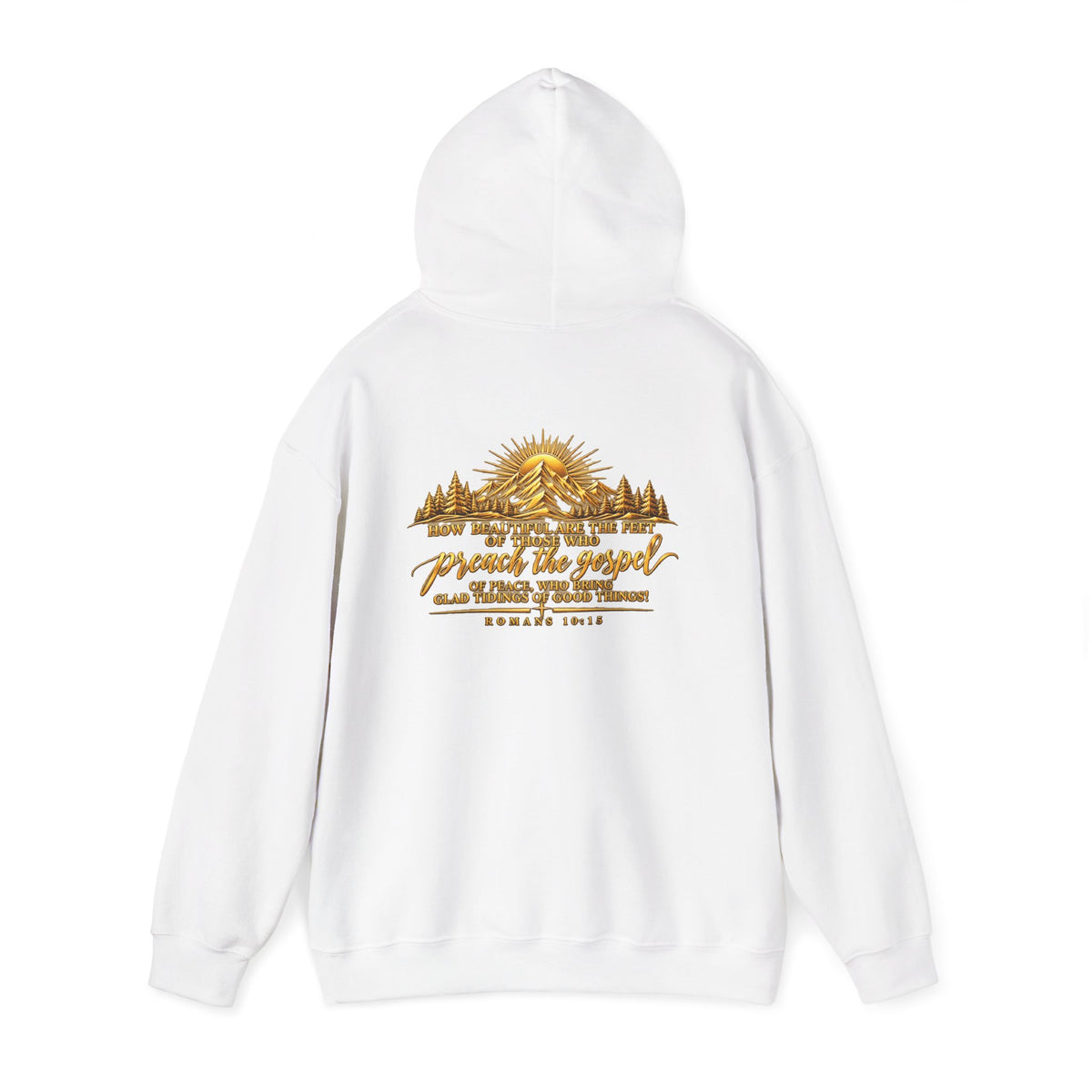 "Hope Dealer" Christian Hoodie – Romans 10:15 Gospel & Faith Sweatshirt