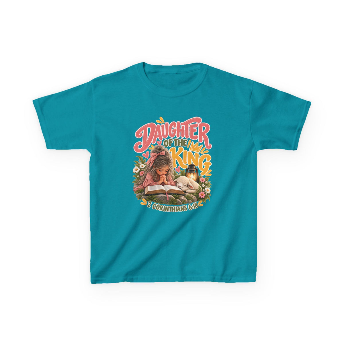 Daughter of the King Kids Christian T-Shirt- Ash Blonde