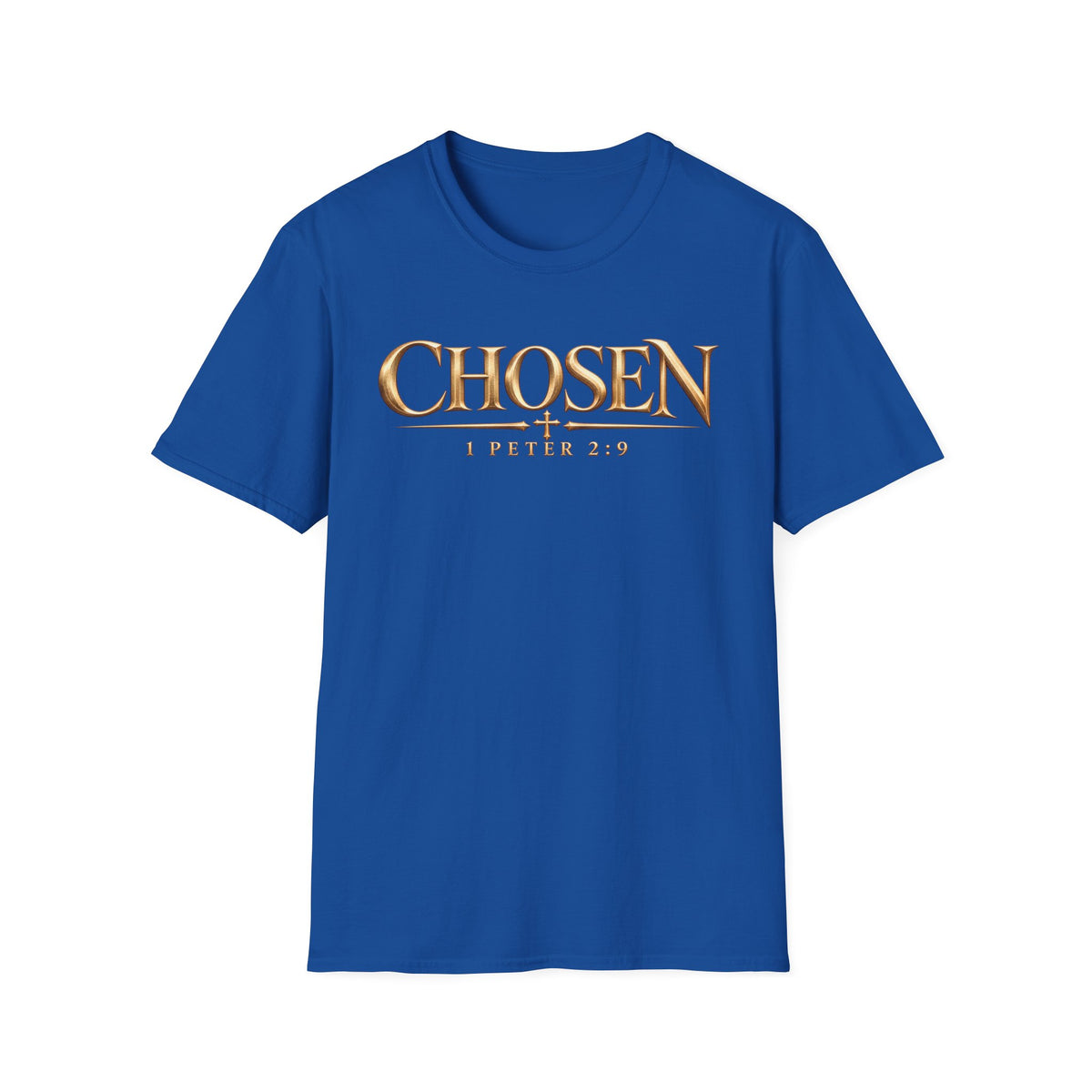 "Chosen" 1 Peter 2:9 Christian Faith T-Shirt Unisex