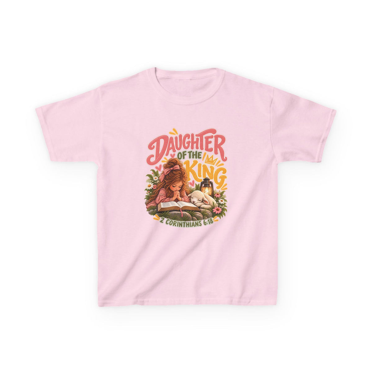 Daughter of the King Kids Tee- Red Hair