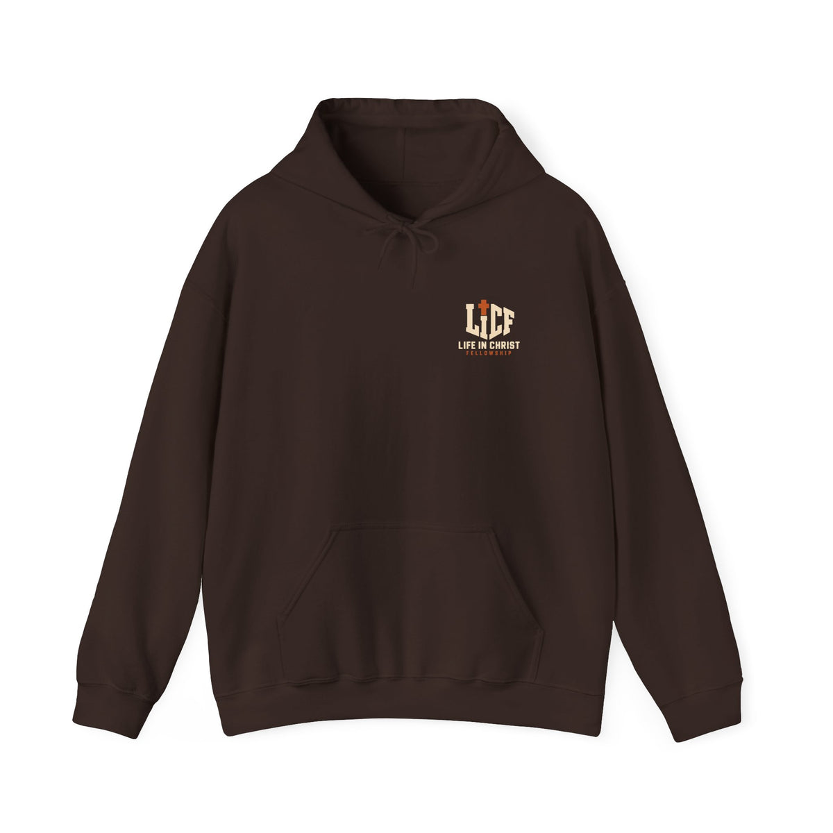Life in Christ Hoodie — Church Fellowship Pullover (Life In Christ logo)