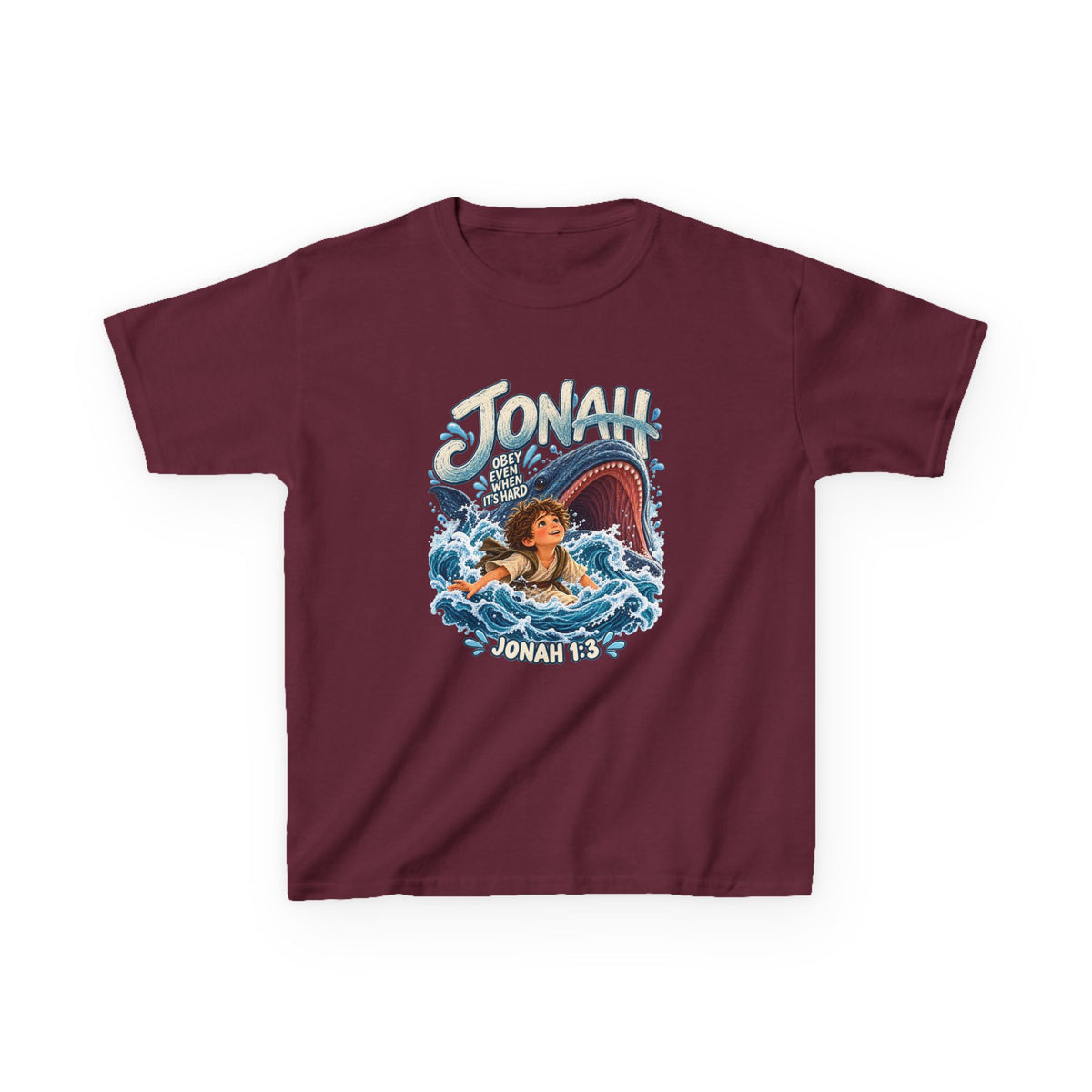 Jonah Bible Story Kids T-Shirt