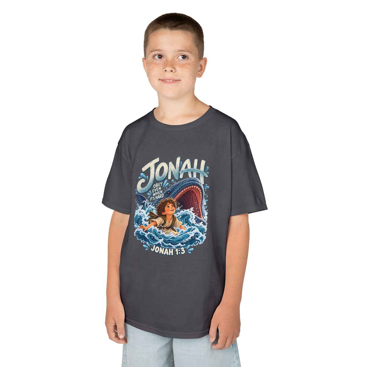 Jonah Bible Story Kids T-Shirt