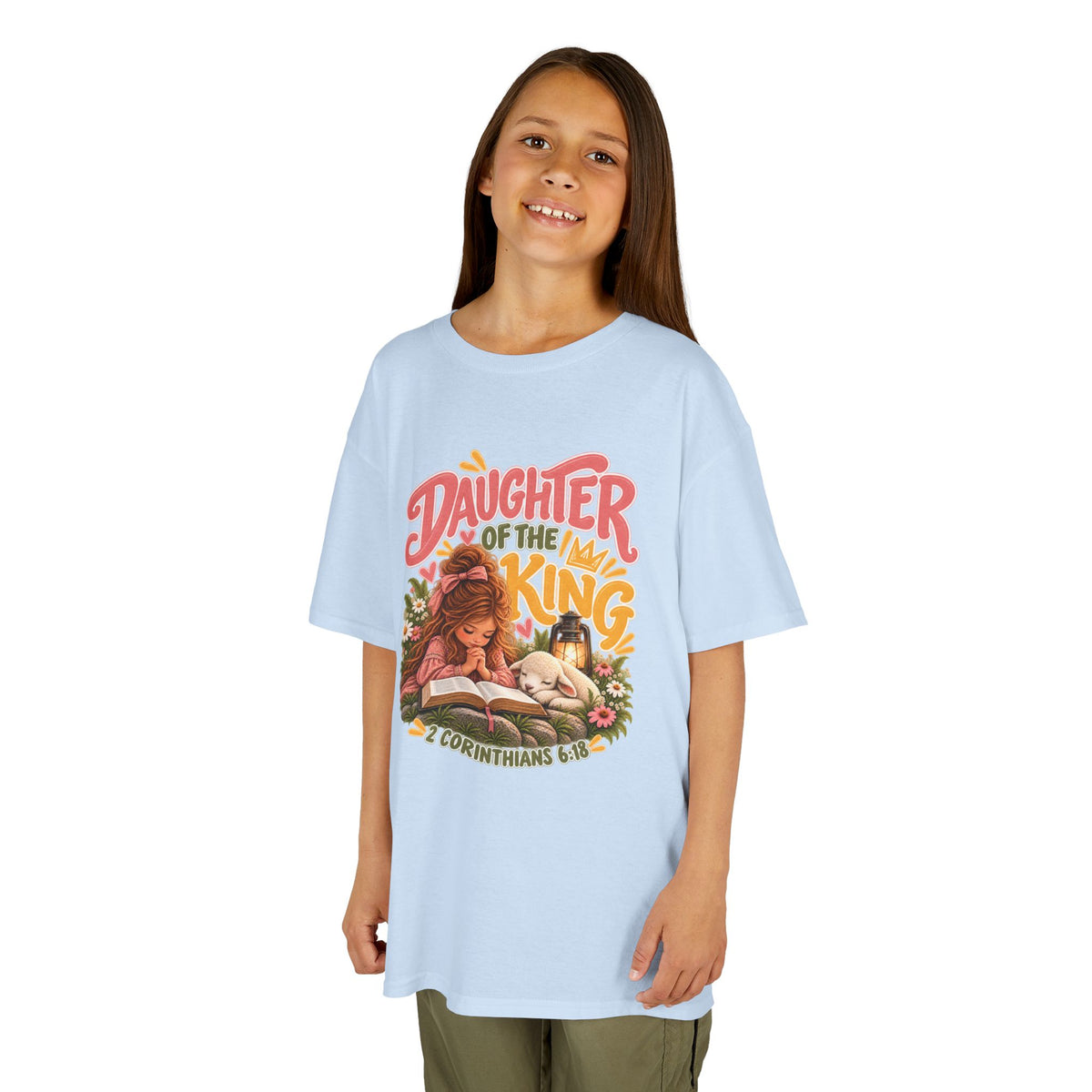 Daughter of the King Kids Tee- Red Hair