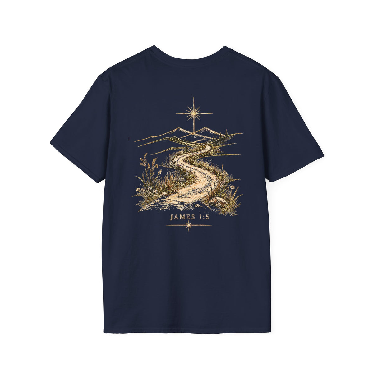 Respectfully Ask Jesus T-Shirt — James 1:5 Christian Faith Tee