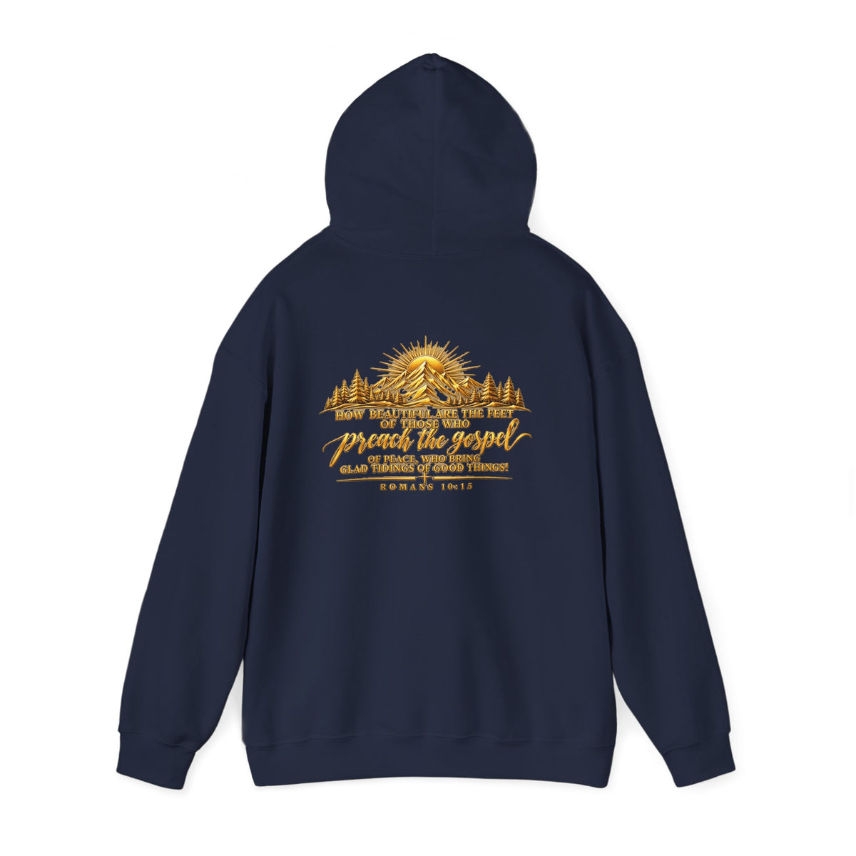 "Hope Dealer" Christian Hoodie – Romans 10:15 Gospel & Faith Sweatshirt