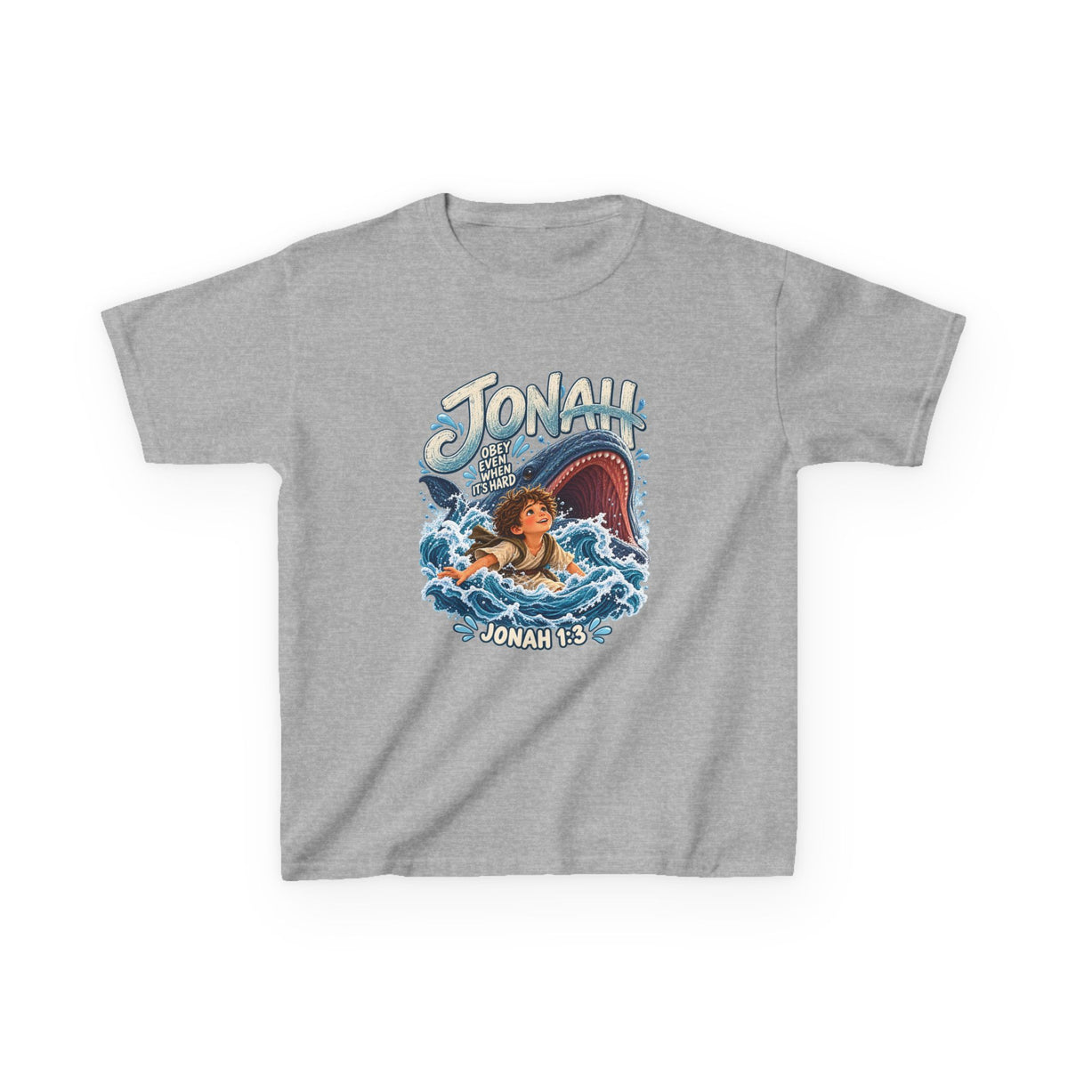 Jonah Bible Story Kids T-Shirt