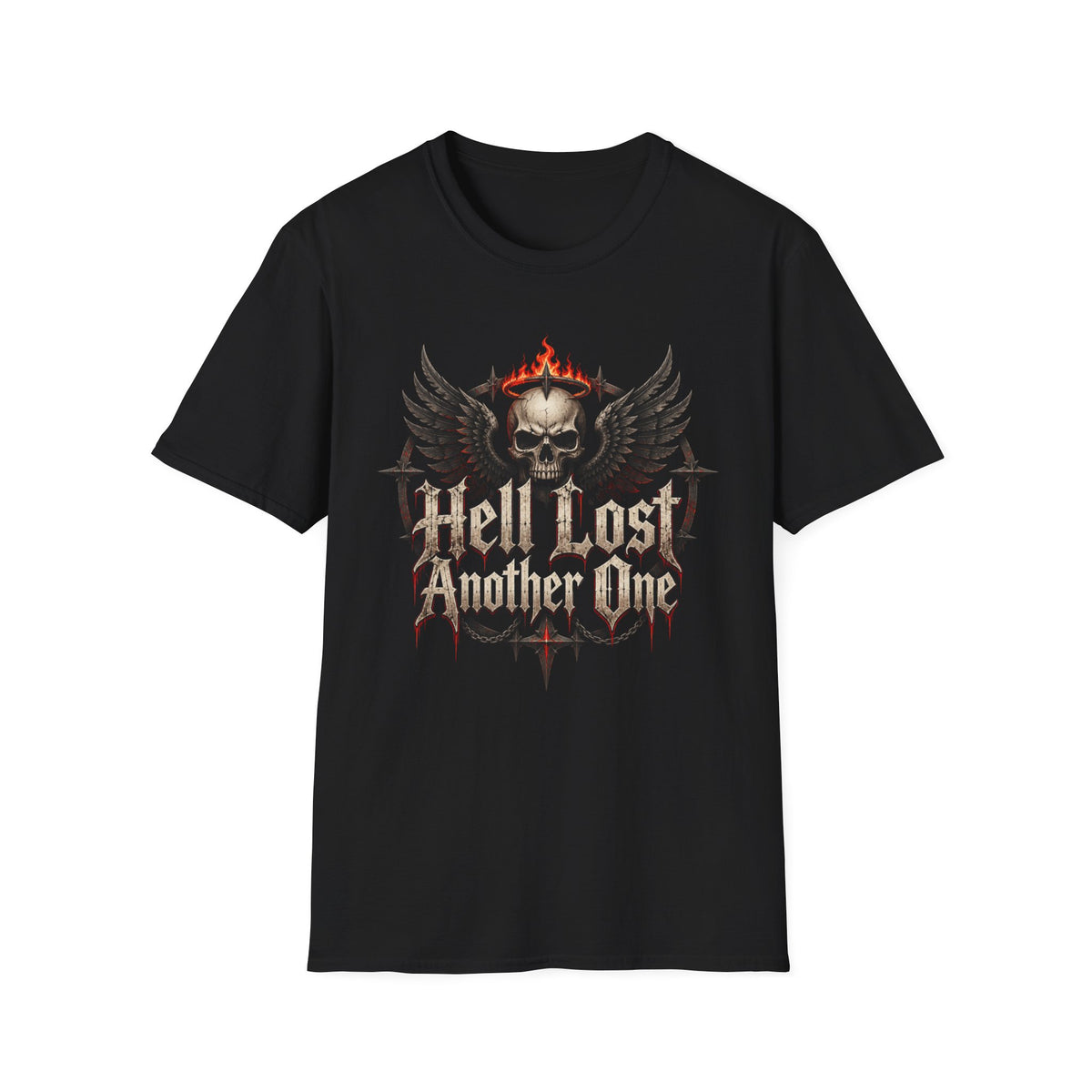 Hell Lost Another One Gothic Skull T-Shirt