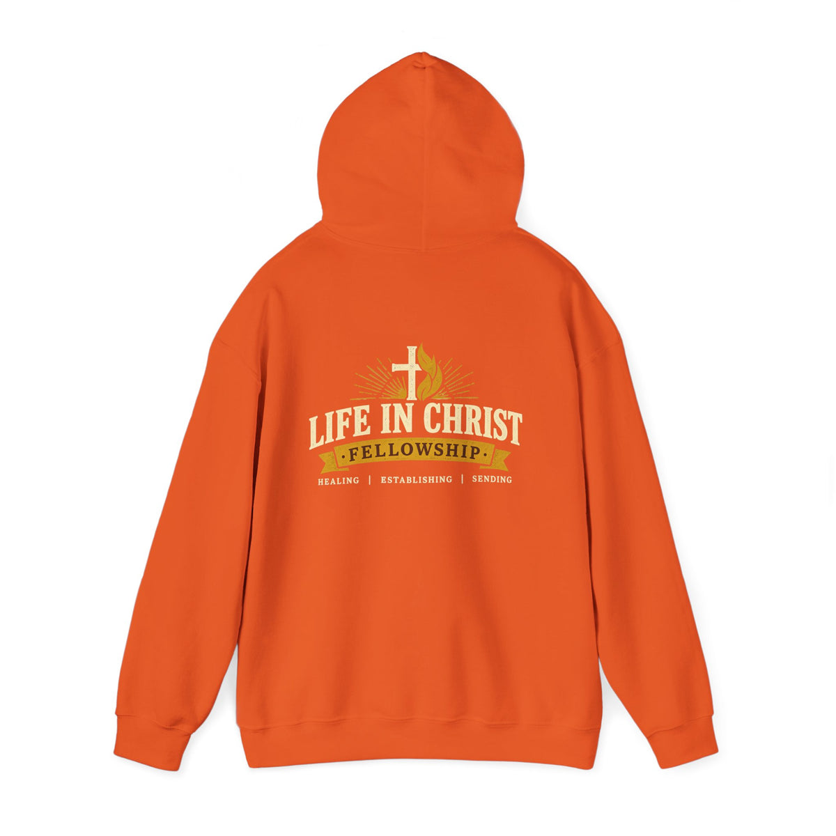 Life in Christ Fellowship Hoodie — Religious Christian Church Pullover