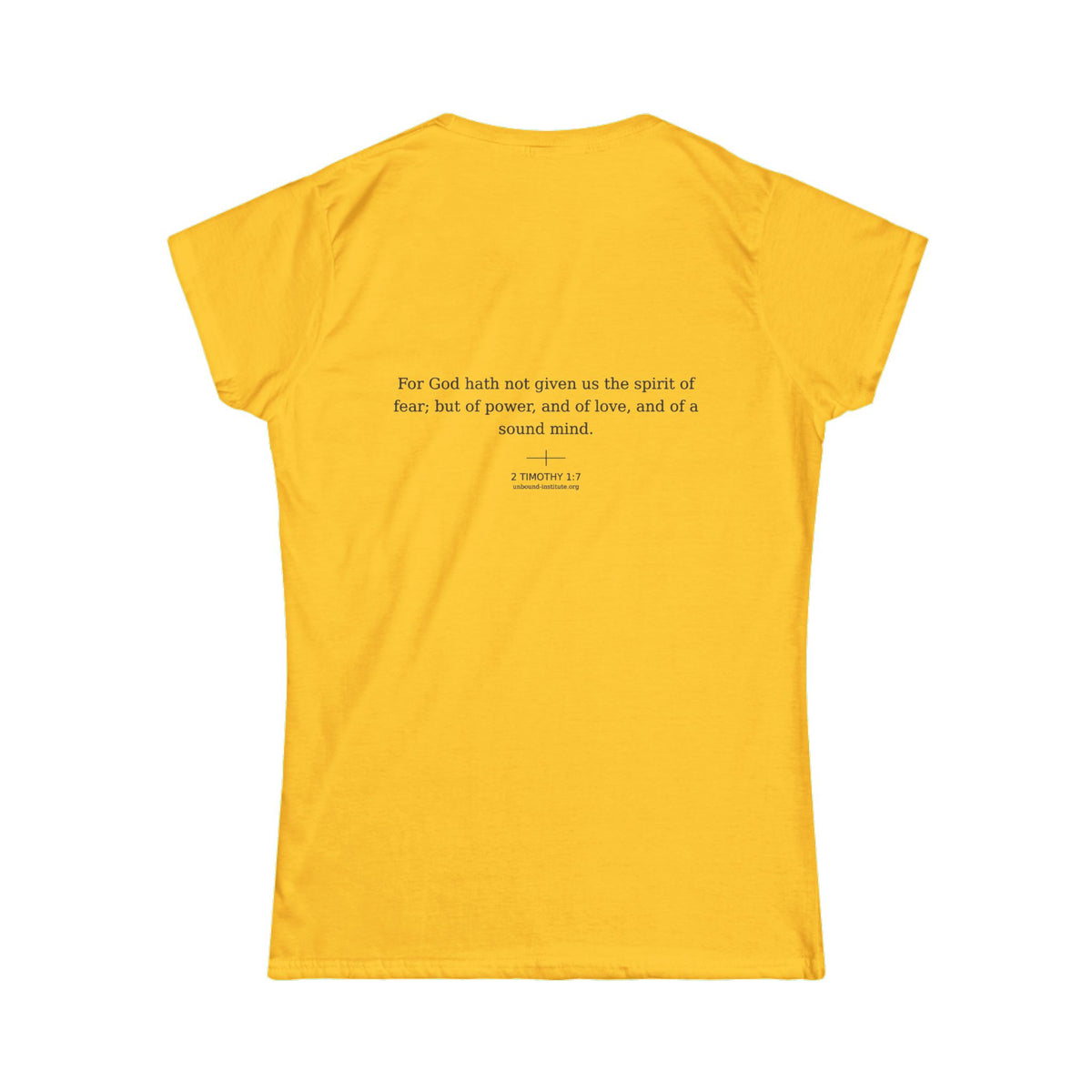 Christian- Faith-based Tee- "COURAGEOUS"