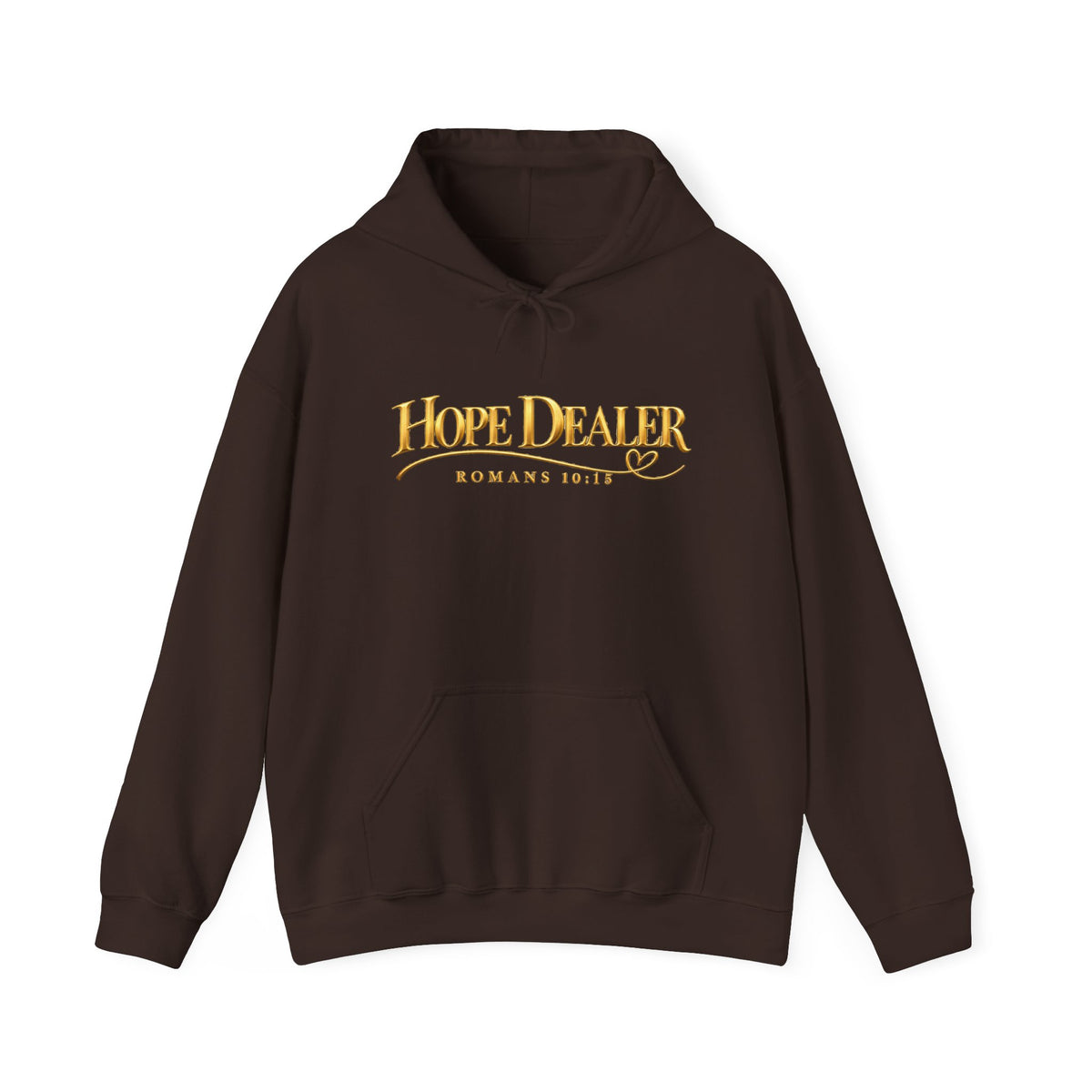 "Hope Dealer" Romans 10:15 Christian Faith Hoodie