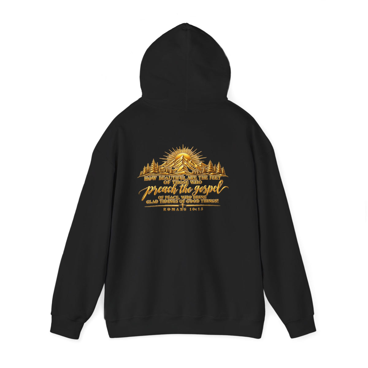 "Hope Dealer" Christian Hoodie – Romans 10:15 Gospel & Faith Sweatshirt