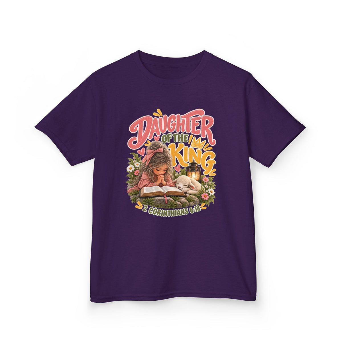 Daughter of the King Kids Christian T-Shirt- Ash Blonde