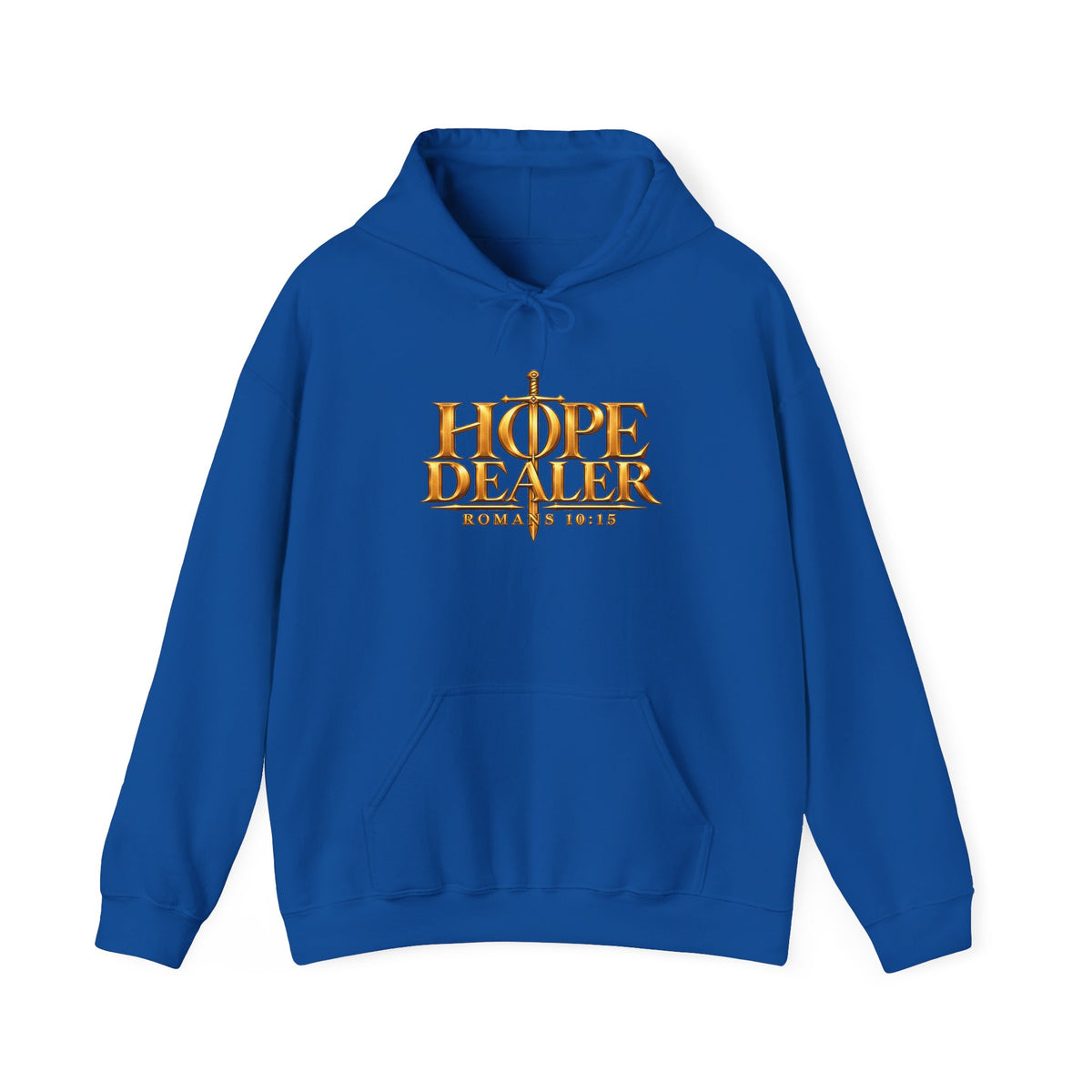 "Hope Dealer" Christian Hoodie – Romans 10:15 Gospel & Faith Sweatshirt