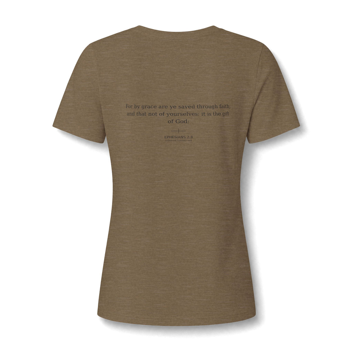 Grace V-Neck Tee — Christian Inspirational Women's Shirt