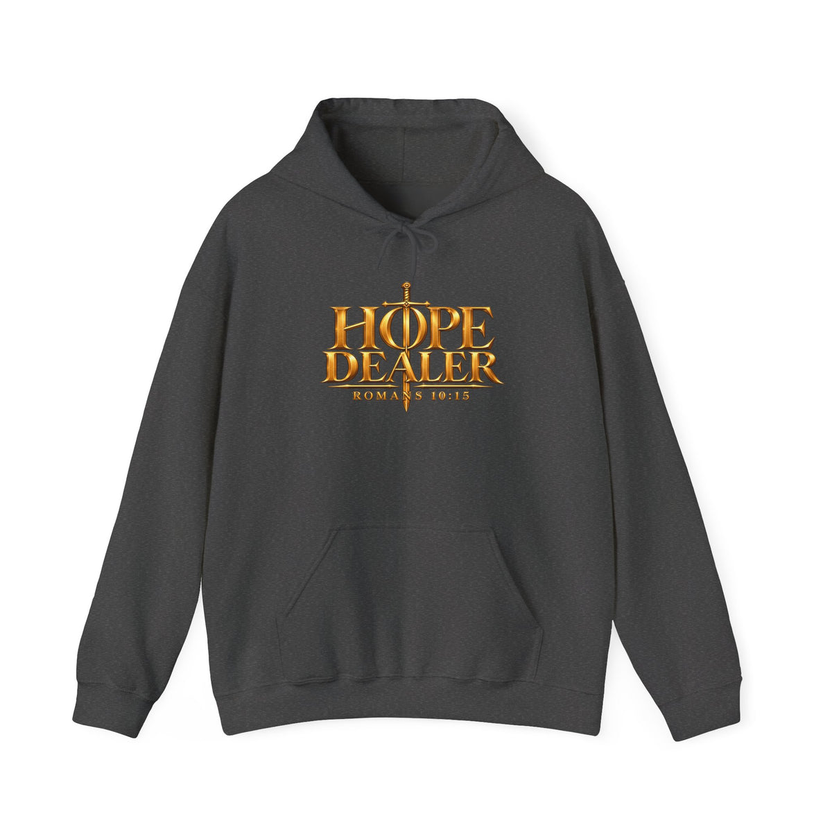 "Hope Dealer" Christian Hoodie – Romans 10:15 Gospel & Faith Sweatshirt