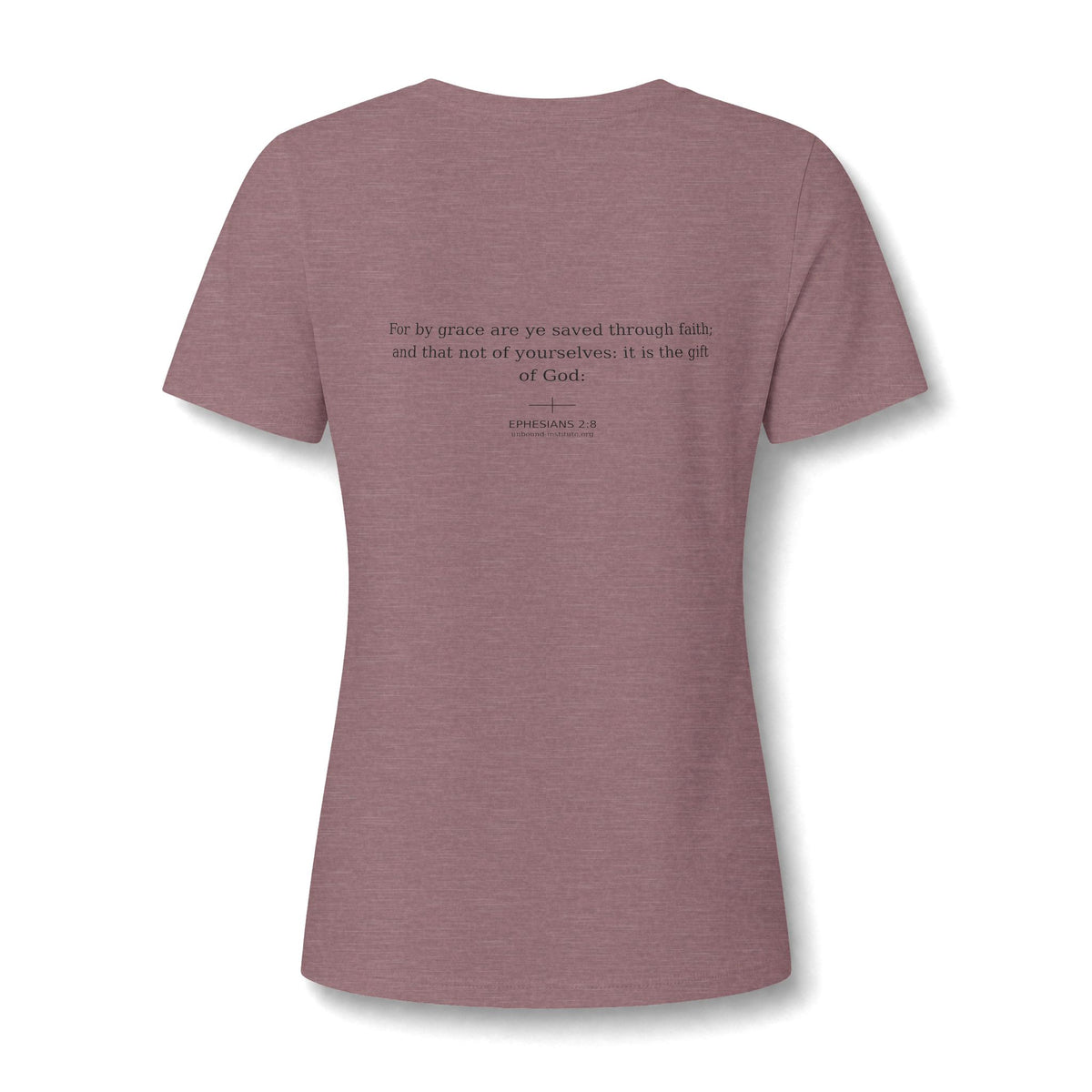 Grace V-Neck Tee — Christian Inspirational Women's Shirt
