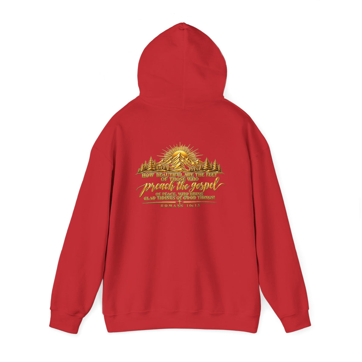 "Hope Dealer" Christian Hoodie – Romans 10:15 Gospel & Faith Sweatshirt