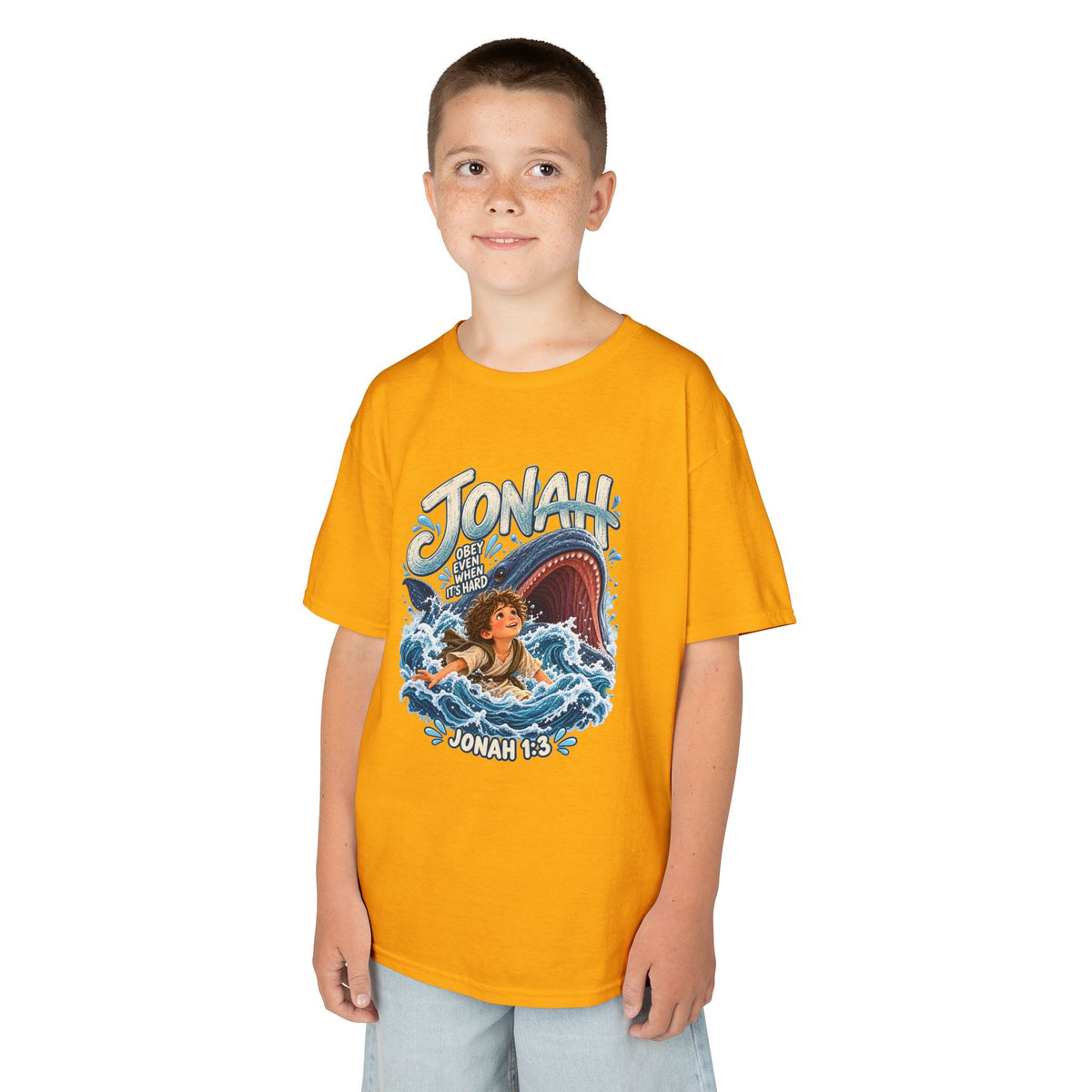 Jonah Bible Story Kids T-Shirt