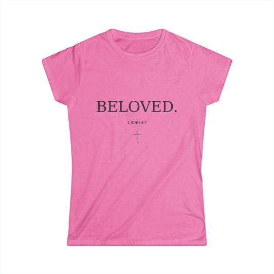 Faith "BELOVED' Women's Tee — Christian Inspirational Scripture Shirt